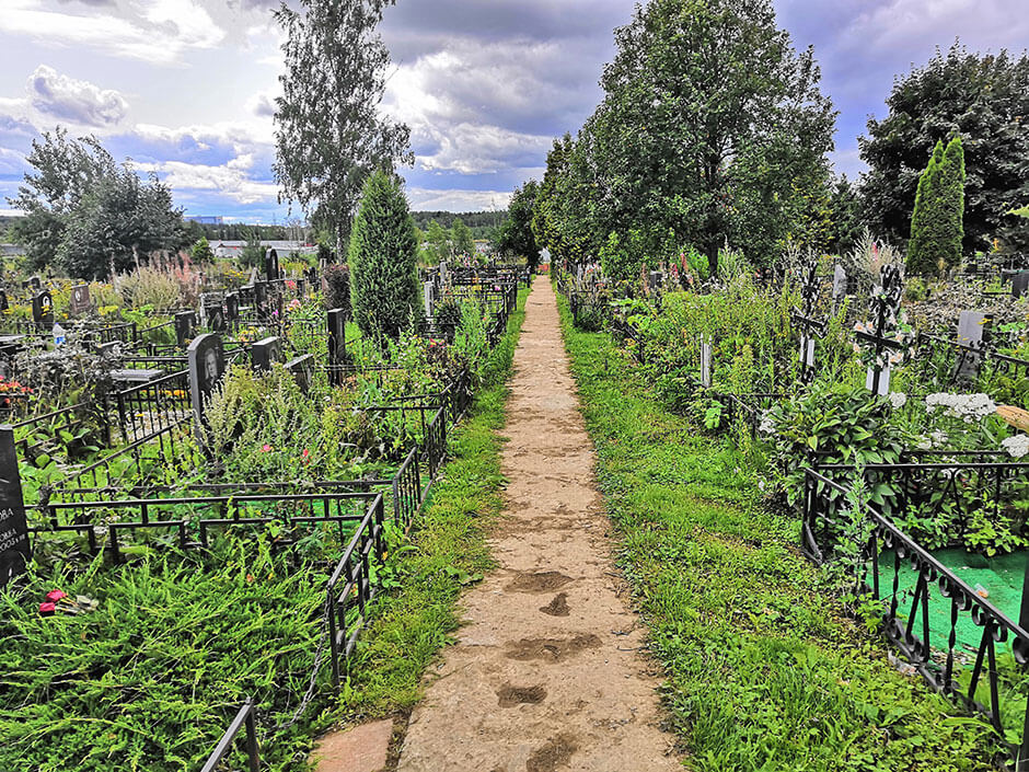 Клязьминское кладбище. Фото 2