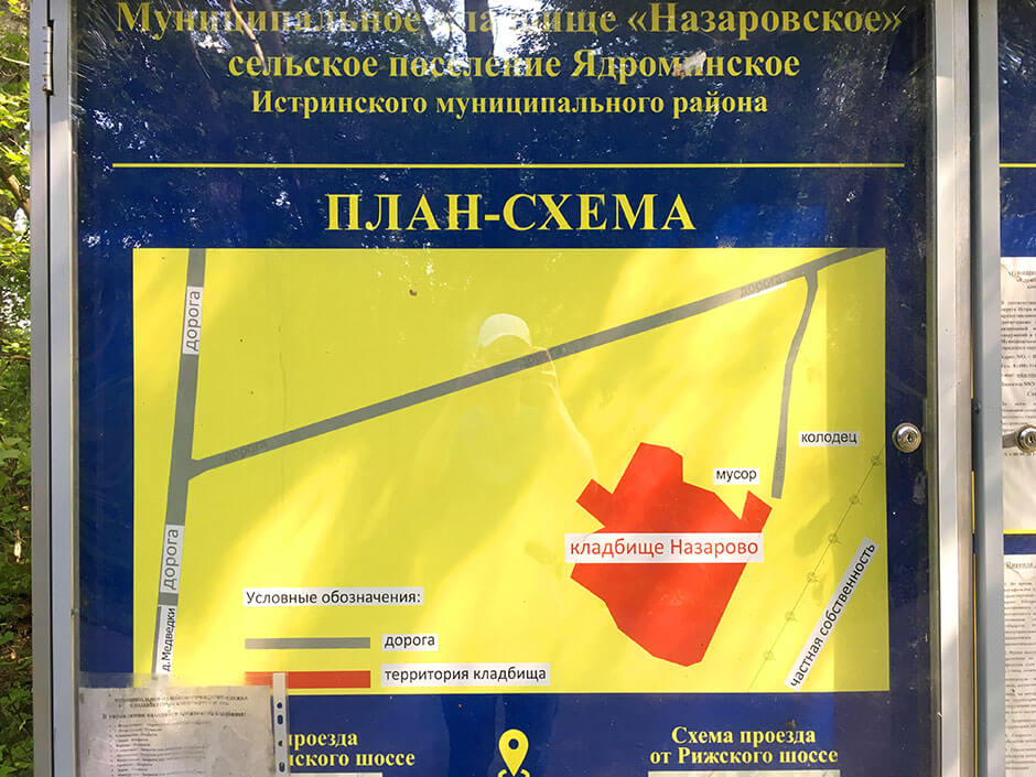Назаровское кладбище. Фото 2