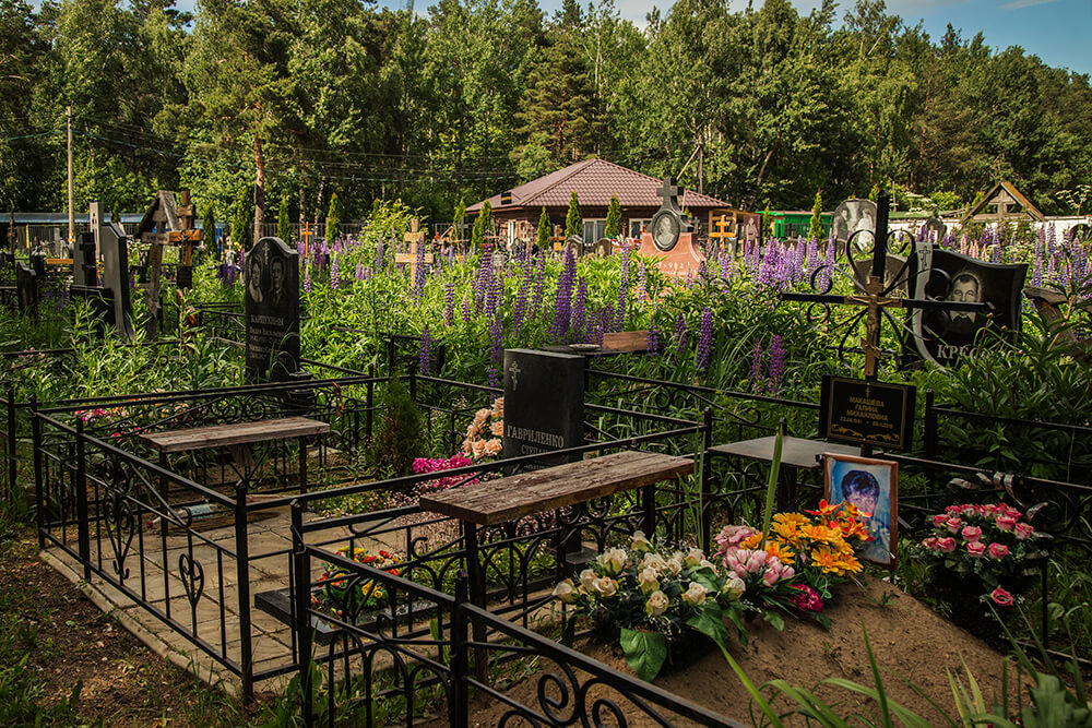 Новодеревенское кладбище (Балашиха). Фото 5