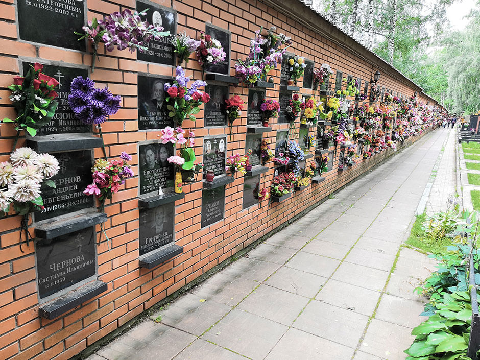 Новолужинское кладбище. Фото 8