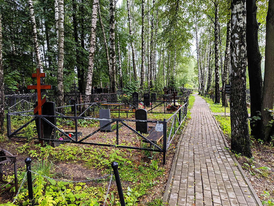 Пушкинское (Новогорское) кладбище. Фото 1