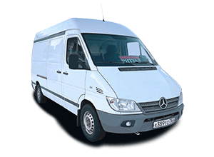 Маршрут и цены на Автокатафалк Mercedes Sprinter (спецтранспорт, цельнометаллический кузов)