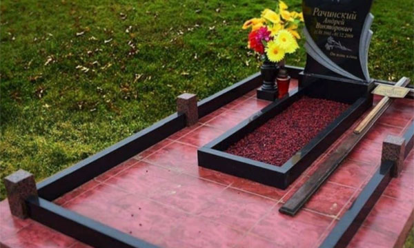 Цветники на могилу